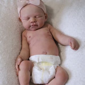 Full realistic silicone baby Anna